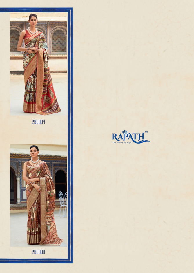 Saaria Silk By Rajyog Dola Viscose Designer Sarees Wholesale Market In Surat 